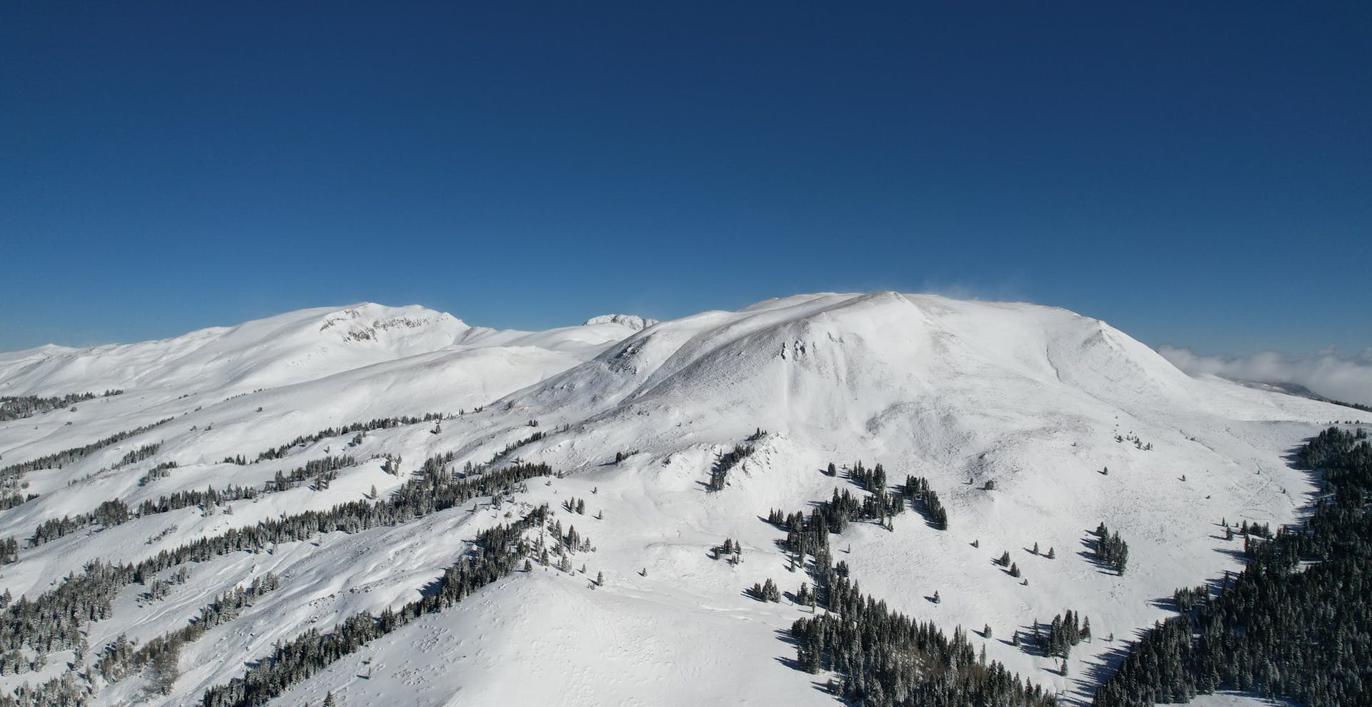 Eagle Point Ski resort mountain view