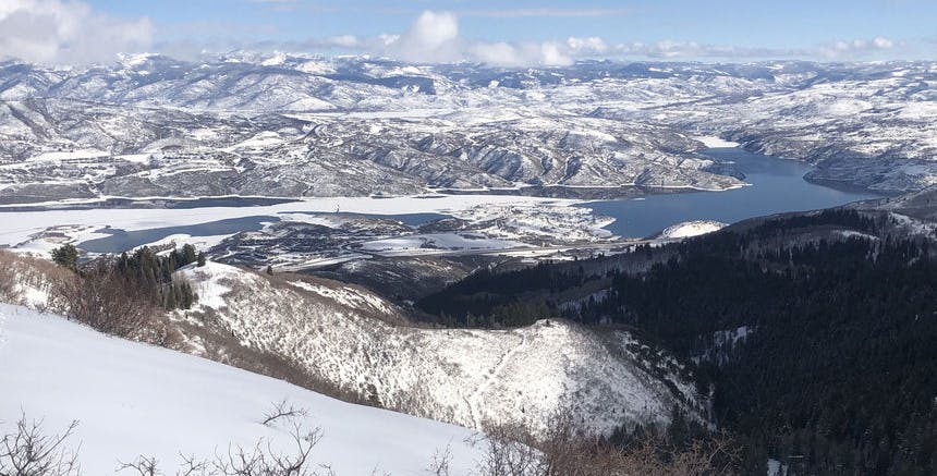 Welcome to Utah, one of the snow meccas in the US