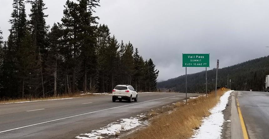 Vail Pass summit