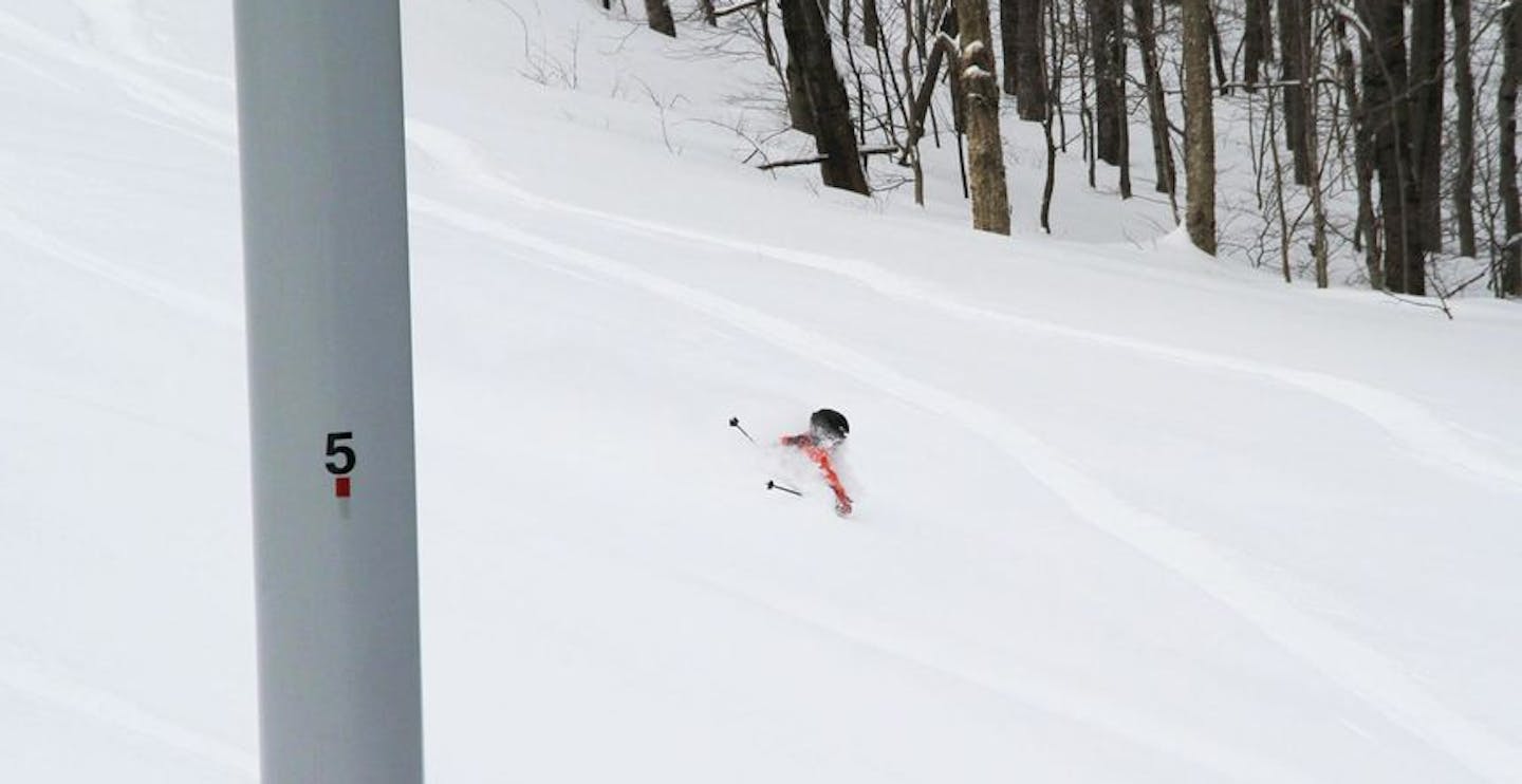 Kid's Powder Ski