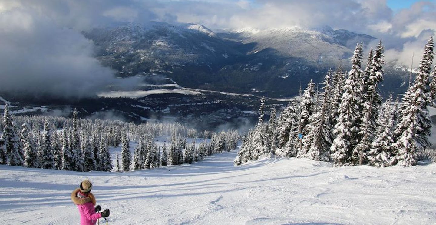 Whistler Blackcomb slope