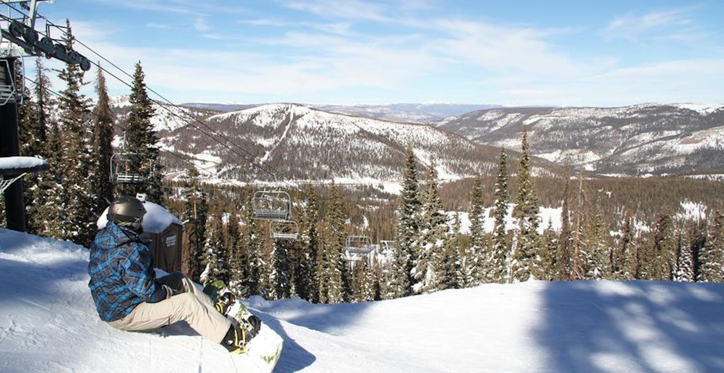 Wolf Creek, top of Alberta Lift