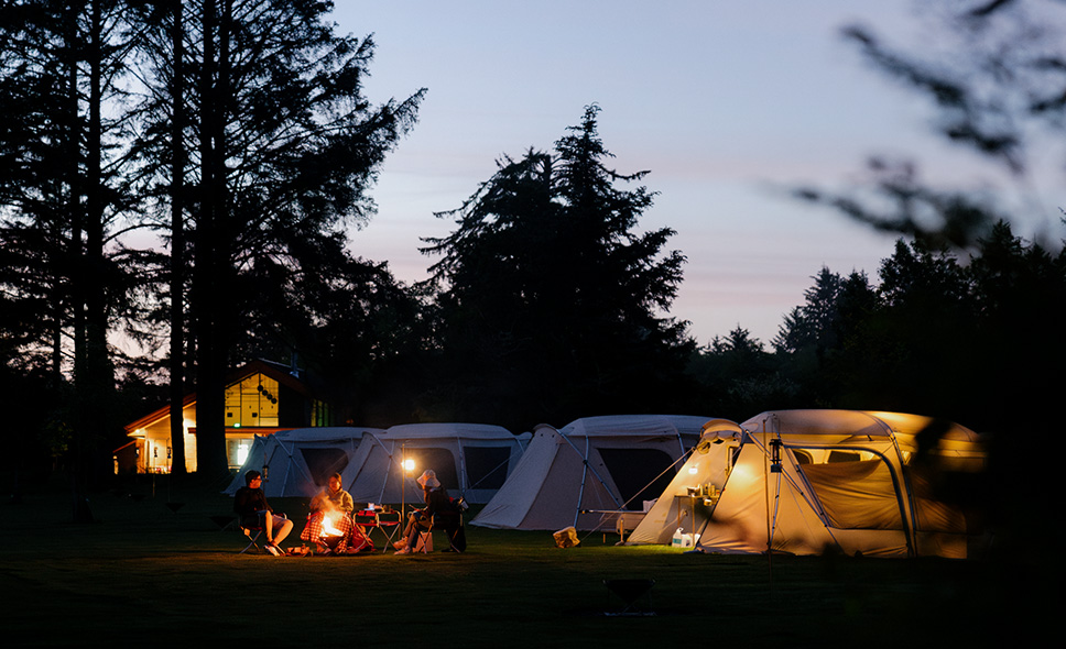 Snow Peak Campfield: Tent Suite: Landlock