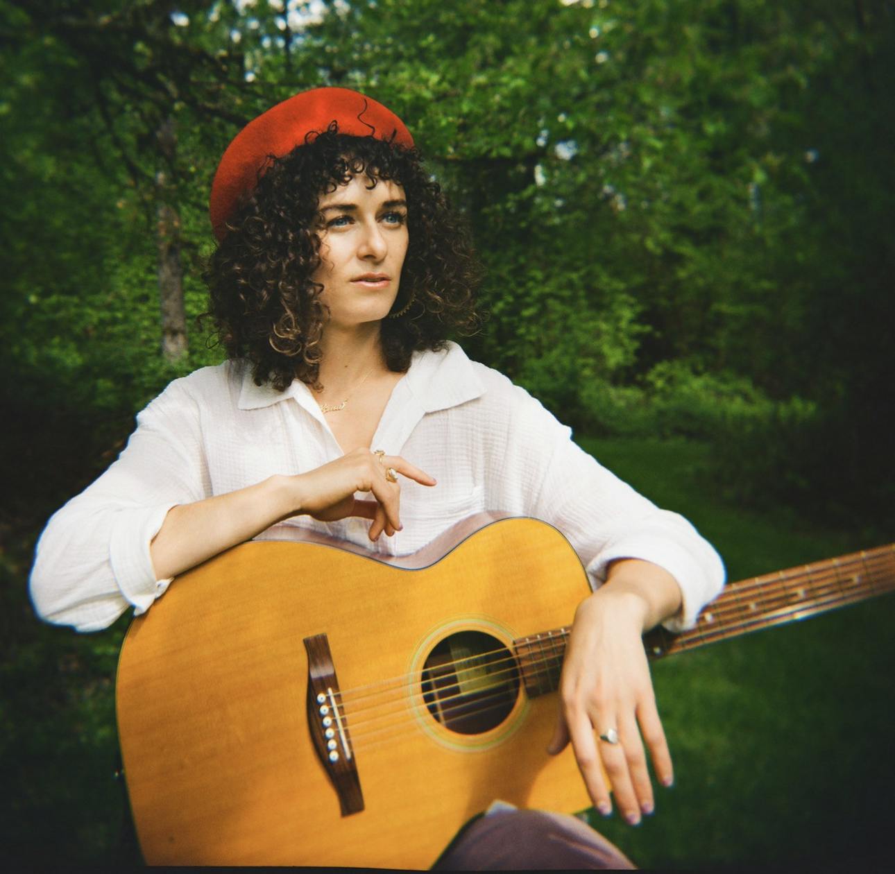 Blair Borax with guitar