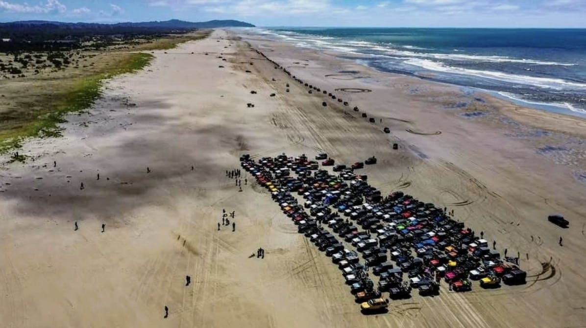 Jeeps on the Long Beach Peninsula