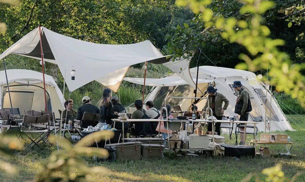 Snow Peak Gear and people