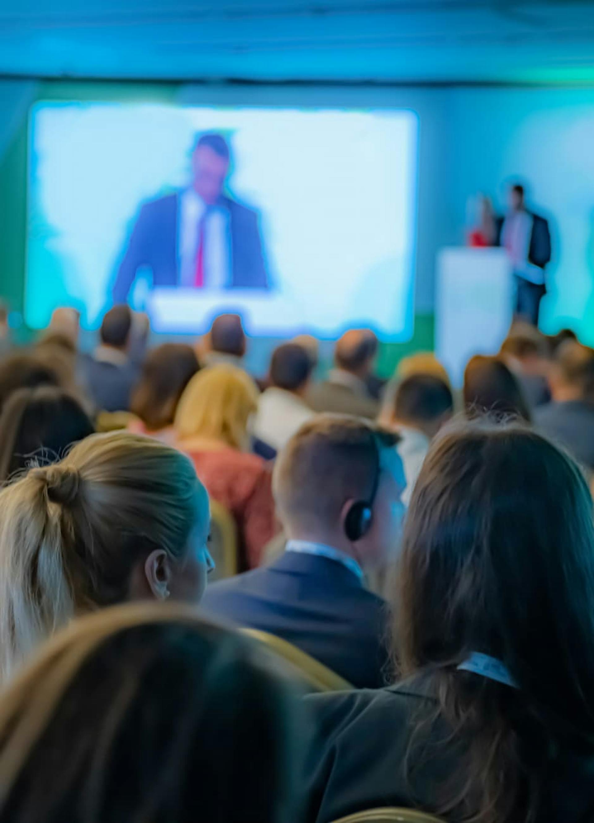 People sitting in a conference