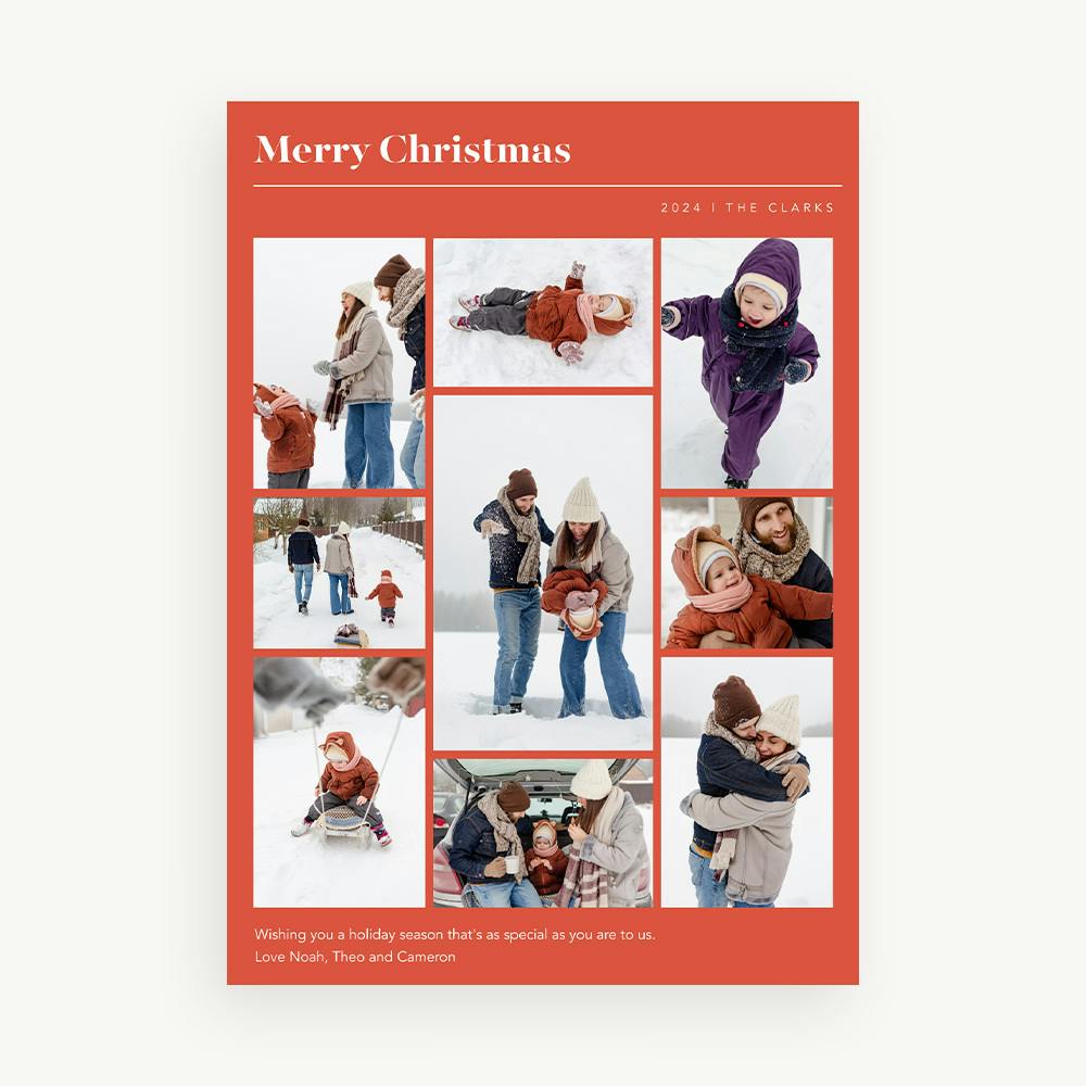 Merry Message Grid