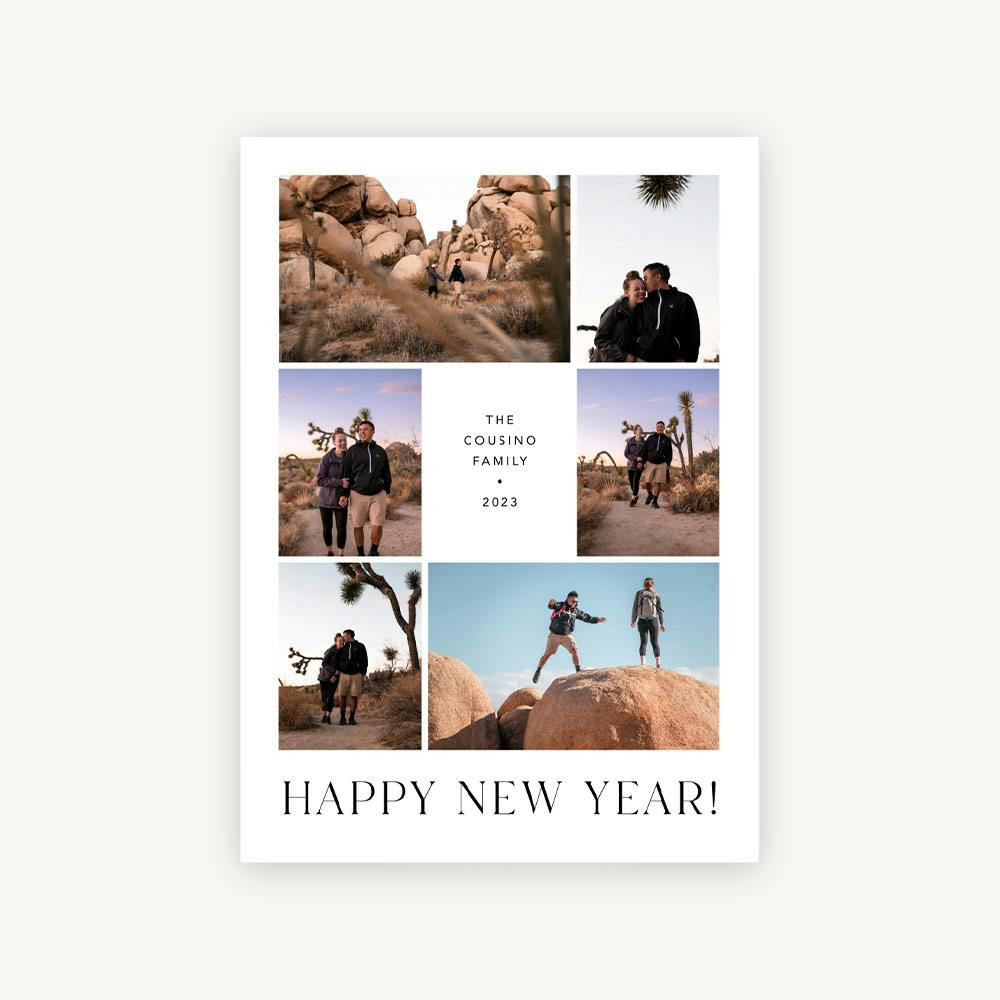 Happy New Year Grid