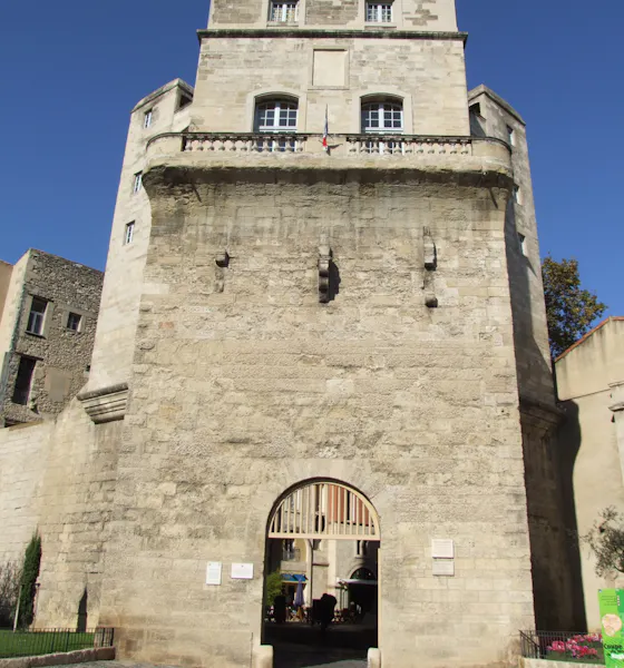 Entrée de la tour de la Babote
