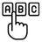 Illustrated icon of a hand with three options showing that Sock Club has a lot of options for custom socks