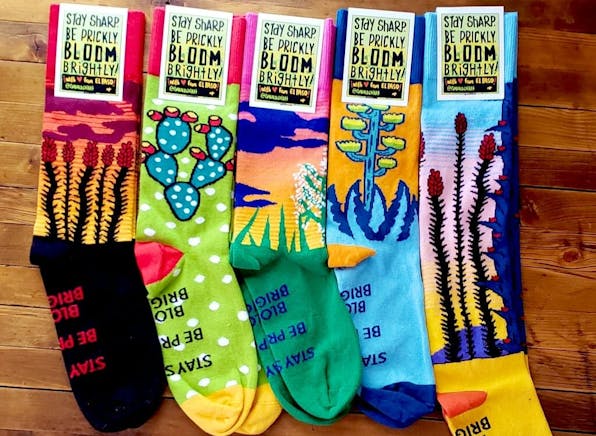Gabaldon Art custom socks 
