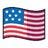 Colorful icon of a United States flag showing that Sock Club's socks with logo are made in the USA