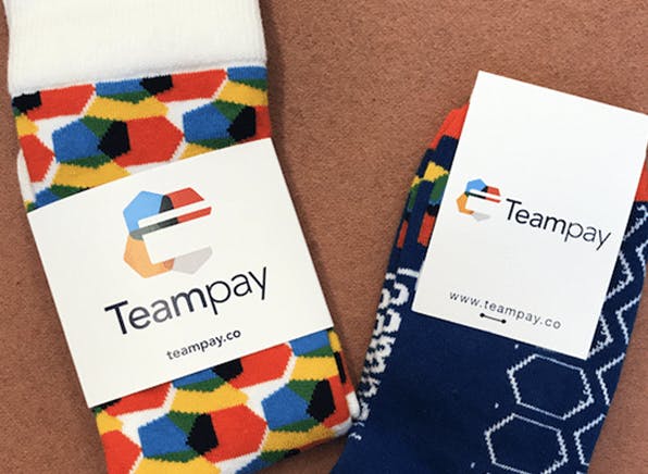 Case study Team Pay custom socks 