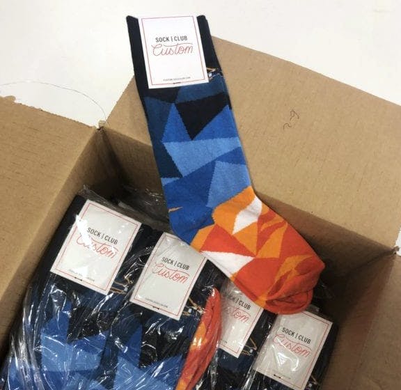 Custom Socks for CTCI Branded Swag and Giveaways