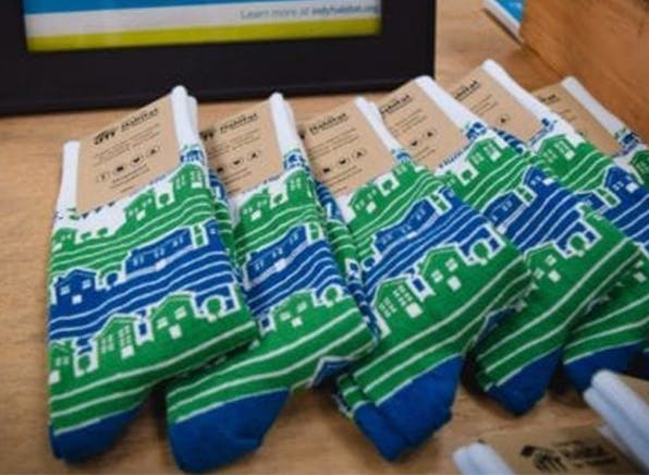 Case study habitat for humanity custom socks 