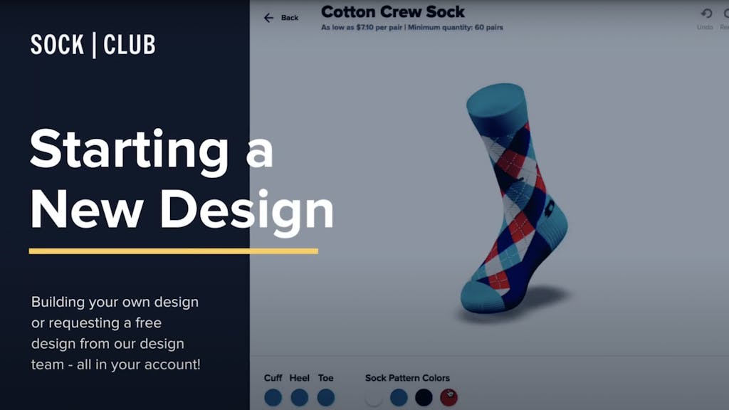 Requesting new designs in Sock Club new user accounts