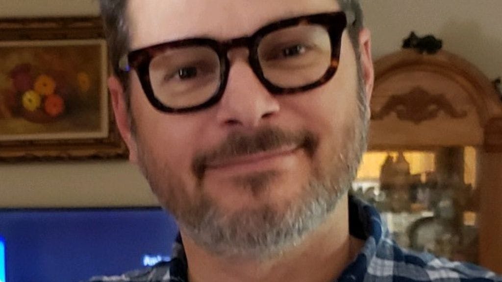 A photo of Sock Club operations team member Randall Lemke