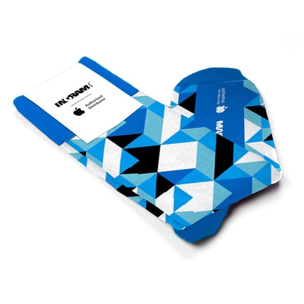 Custom Socks for Ingram Micro Brand Partnership Swag 