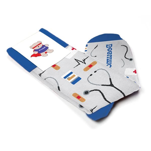 Beaumont Health Custom Sock gift for doctors, nurses, and all types of healthcare staff