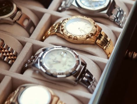 Selection of nice branded watches that are great for Father's Day.