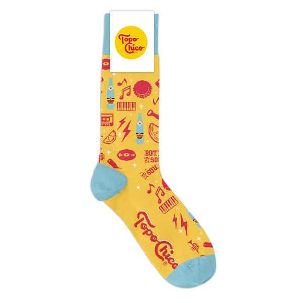 topo chico customized socks