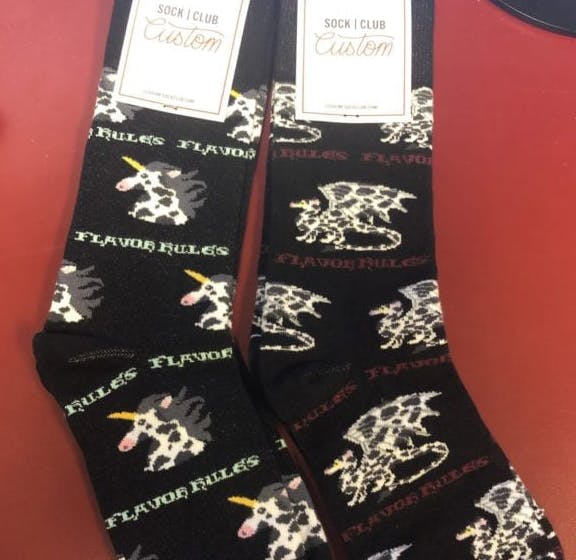 Custom Socks for NC State University Branded Swag