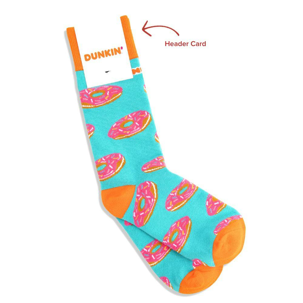 Choice - High Quality Cheap Custom Socks with Donut Design