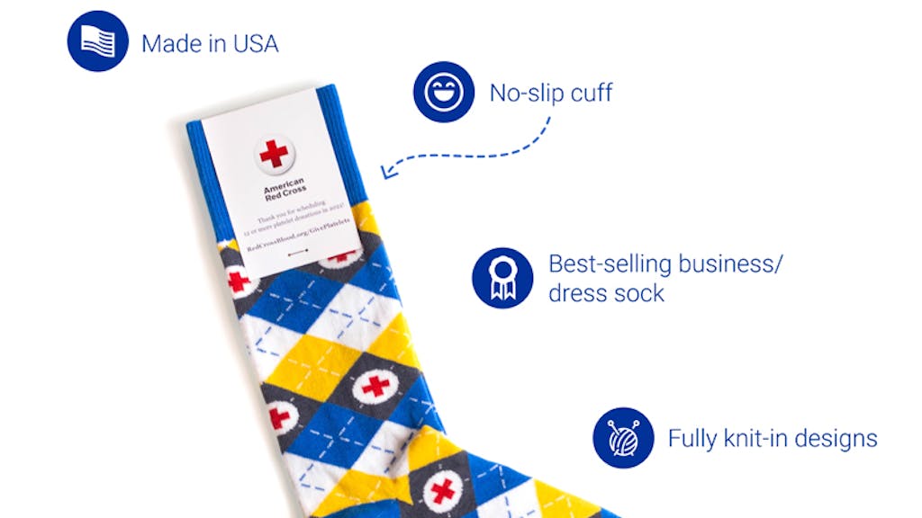 Sock Club best-selling custom cotton crew socks