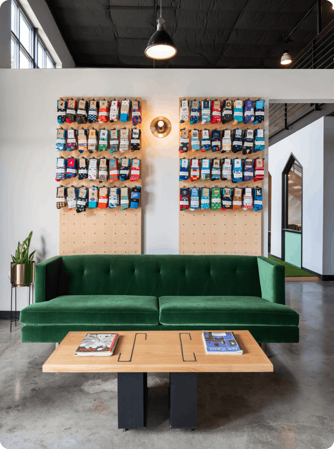 Sock Club Lobby