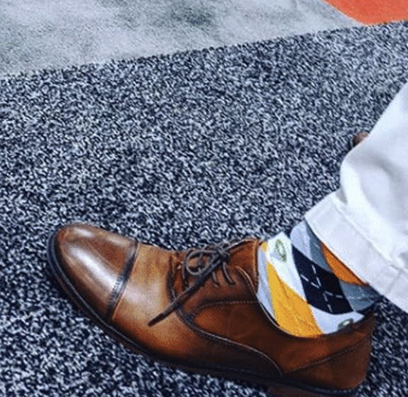 Custom Socks for CrowdFiber Branded Event Giveaways