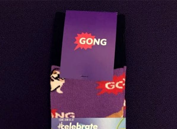 Case Study Gong custom socks 