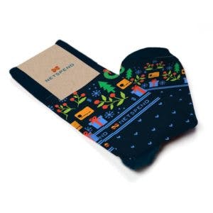 Netspend custom socks by sock club with custom packaging