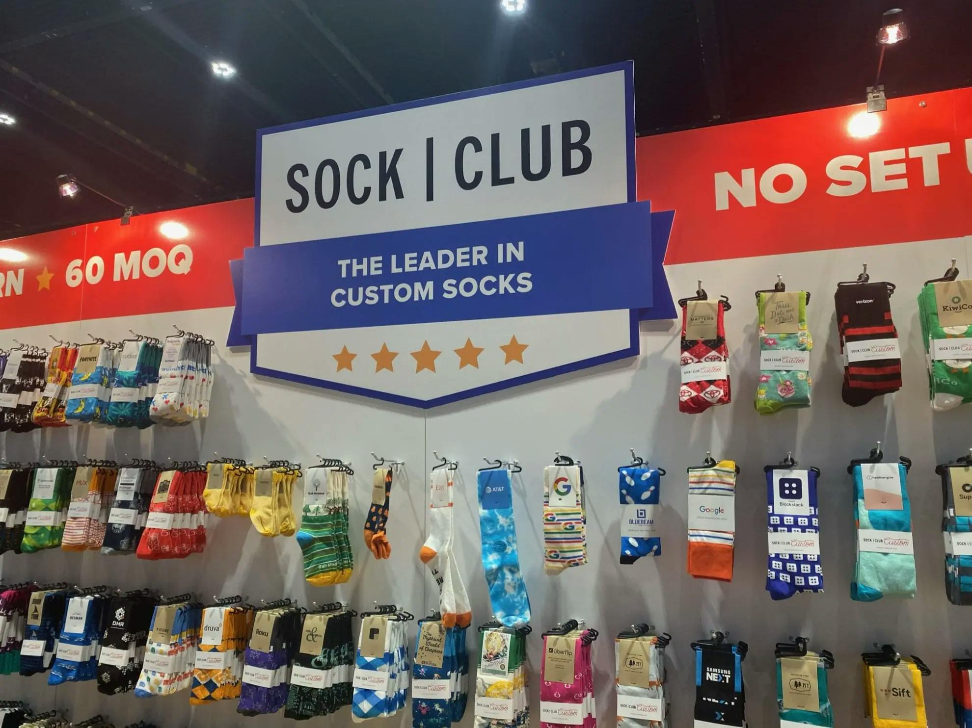 Sock Club Booth ASI Chicago