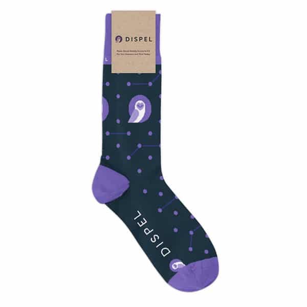 Dispel custom socks for event promotion 