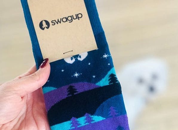 Case study SwagUp custom socks 