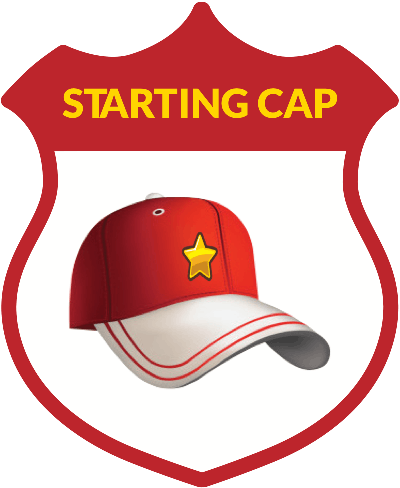 Starting Cap badge
