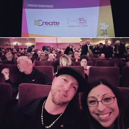 Justin und Rosa Couto sitzen im Publikum