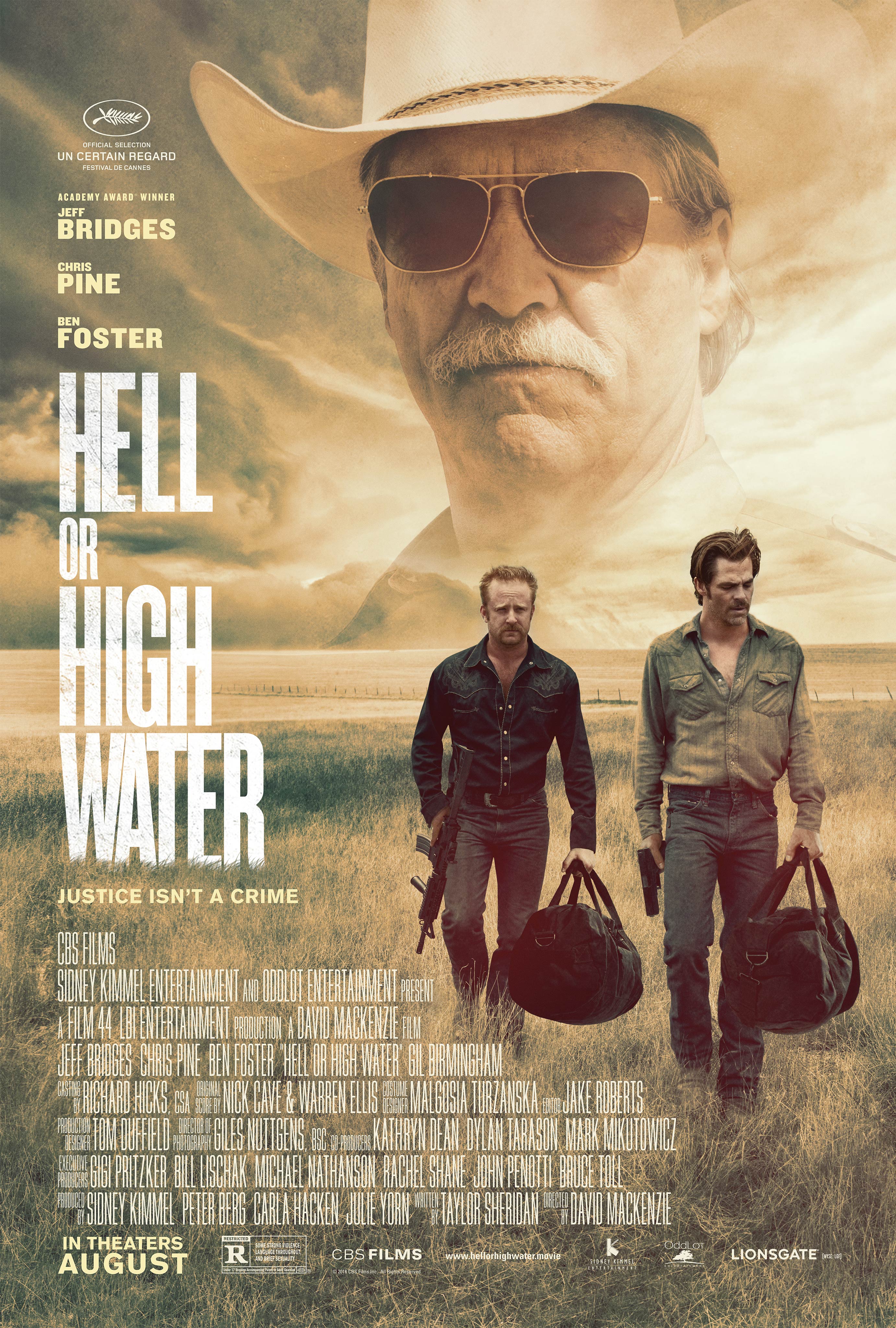 Hell or High Water 映画ポスター（最後の追跡）