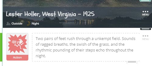 작업 설명을 작성하지 않는 방법의 예를 보여주는 화면 캡처