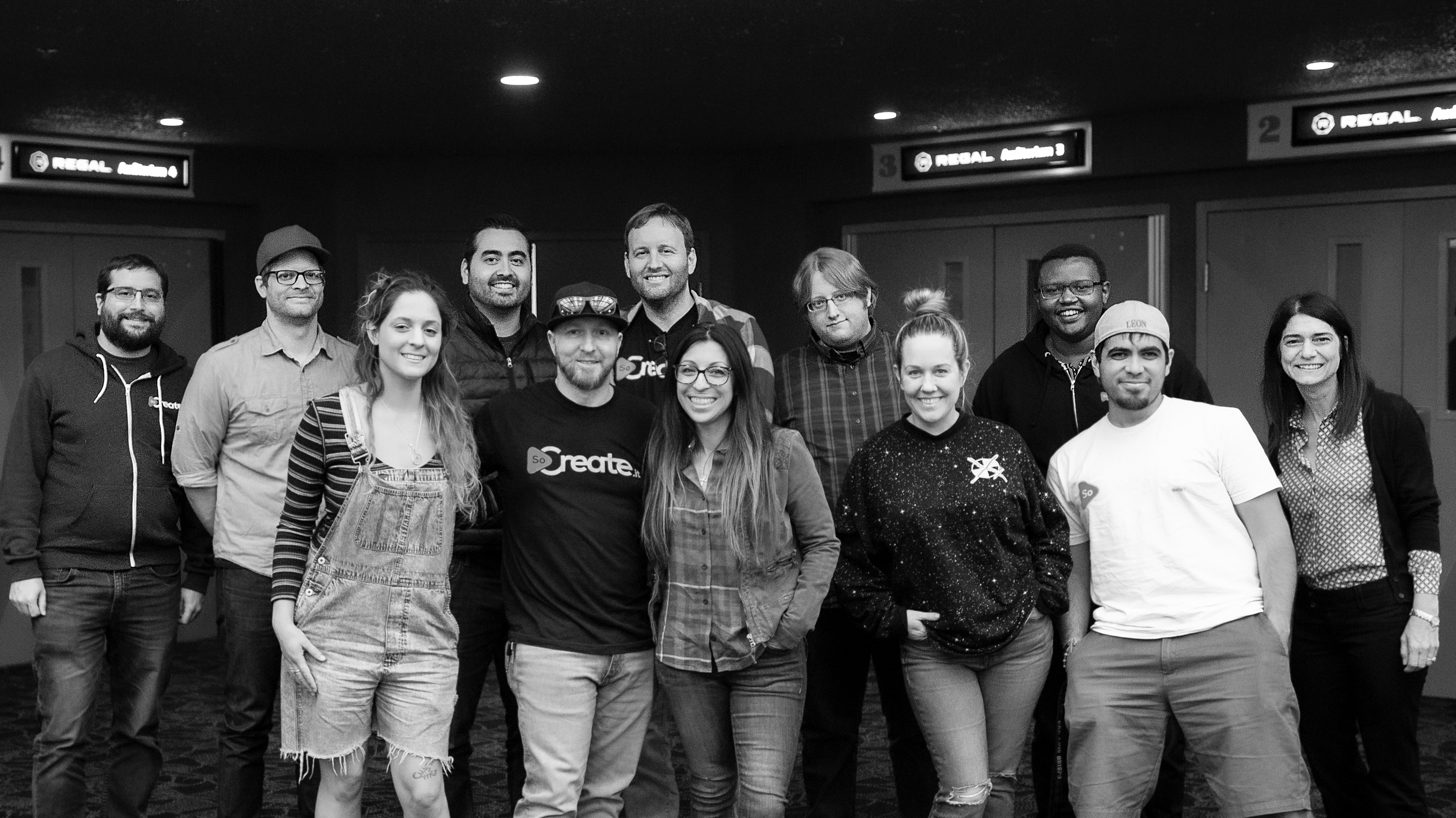 Sortie cinéma pour le Défi des Oscars avec une partie de l'équipe SoCreate.