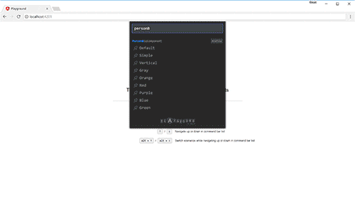 Angular Playground更新了用户界面。