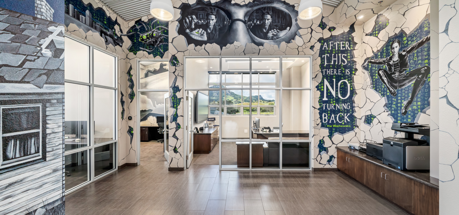 A view of the inside of the SoCreate headquarters in San Luis Obispo California