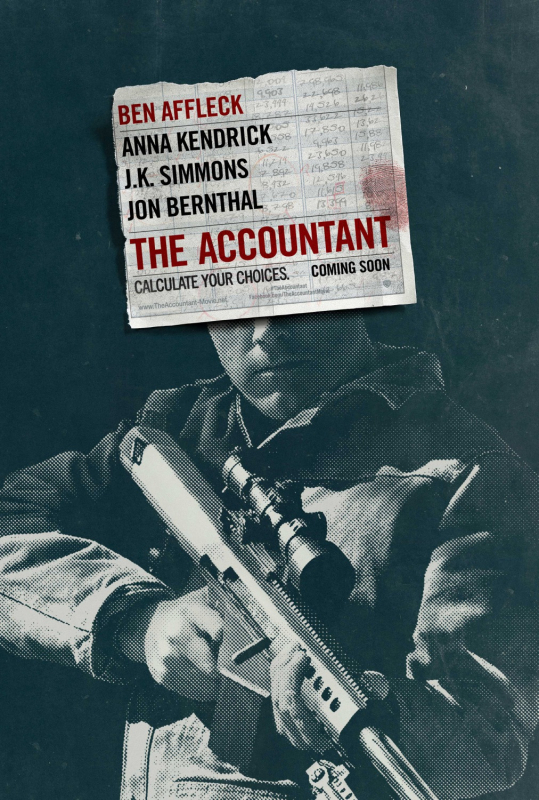 The Accountant 映画ポスター（ザ・コンサルタント）