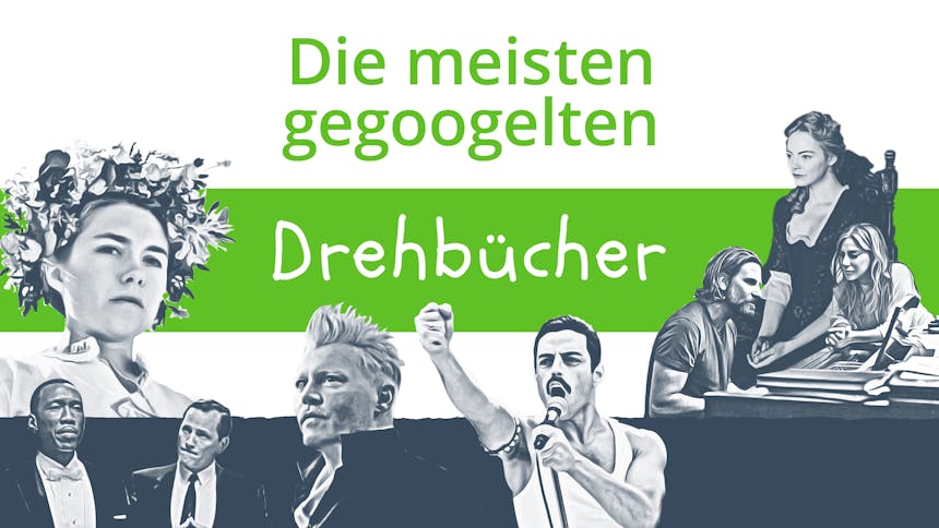 Die meisten gegoogelten Drehbücher Grafik