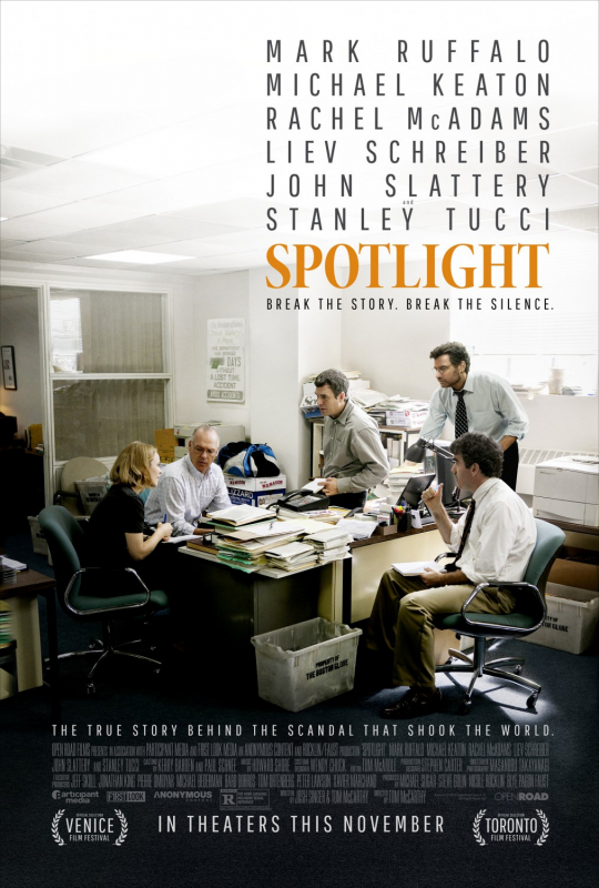Spotlight 映画ポスター（スポットライト 世紀のスクープ）