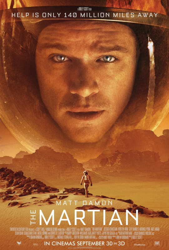 The Martian 映画ポスター（オデッセイ）