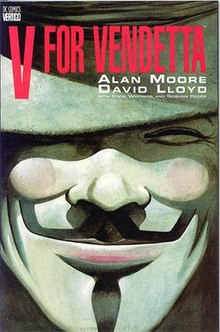 Cover-Art der Graphic Novel V wie Vendetta