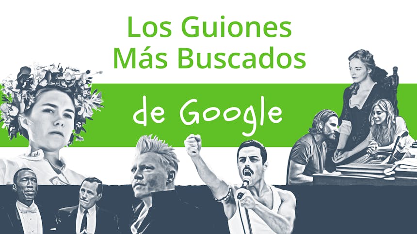 Guiones más buscados en Google Gráfico