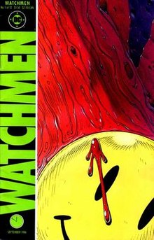 Cover-Art der Graphic Novel Watchmen